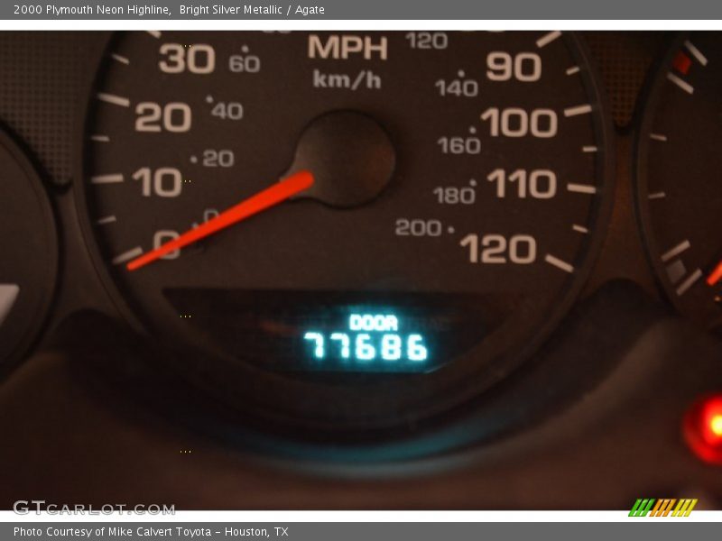 Bright Silver Metallic / Agate 2000 Plymouth Neon Highline