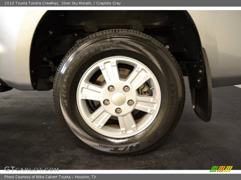 Silver Sky Metallic / Graphite Gray 2010 Toyota Tundra CrewMax