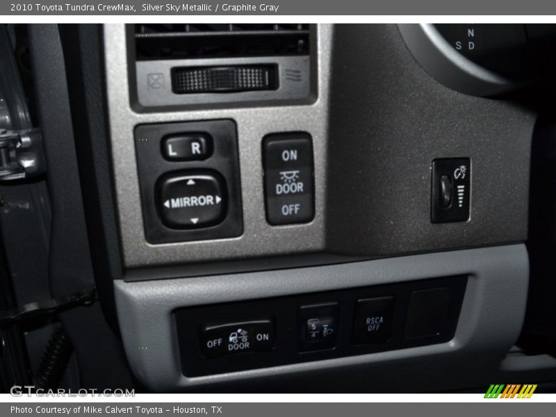Silver Sky Metallic / Graphite Gray 2010 Toyota Tundra CrewMax