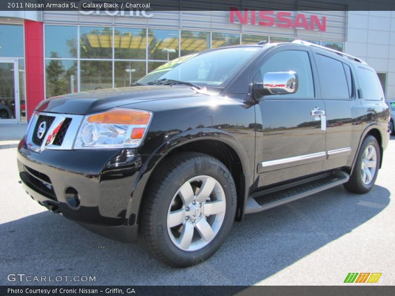 Galaxy Black / Charcoal 2011 Nissan Armada SL