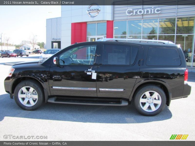 Galaxy Black / Charcoal 2011 Nissan Armada SL