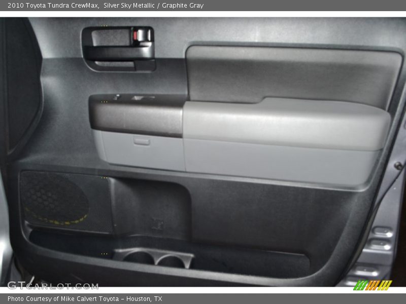 Silver Sky Metallic / Graphite Gray 2010 Toyota Tundra CrewMax