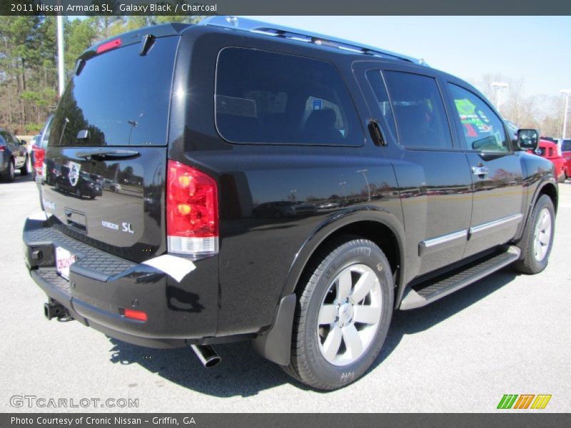 Galaxy Black / Charcoal 2011 Nissan Armada SL