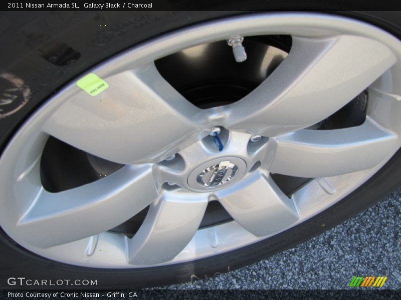 Galaxy Black / Charcoal 2011 Nissan Armada SL