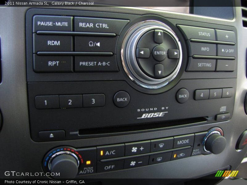Galaxy Black / Charcoal 2011 Nissan Armada SL
