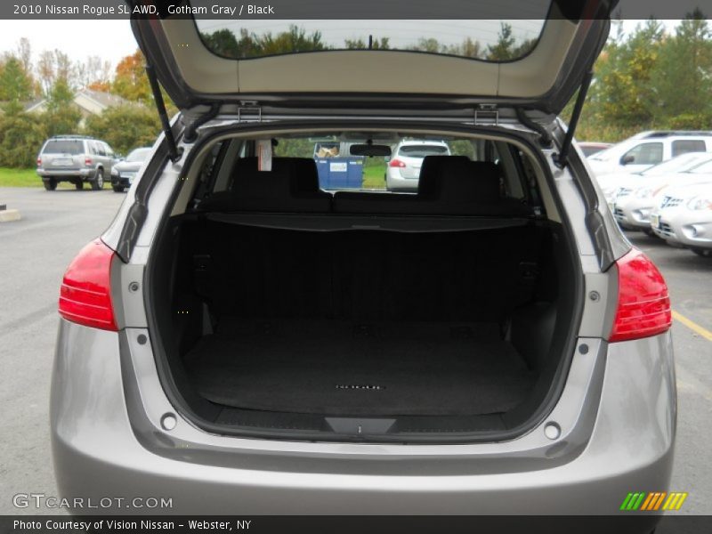 Gotham Gray / Black 2010 Nissan Rogue SL AWD
