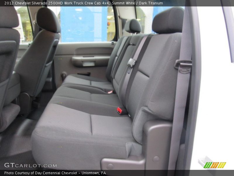  2012 Silverado 2500HD Work Truck Crew Cab 4x4 Dark Titanium Interior