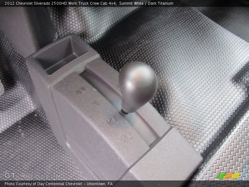 Summit White / Dark Titanium 2012 Chevrolet Silverado 2500HD Work Truck Crew Cab 4x4