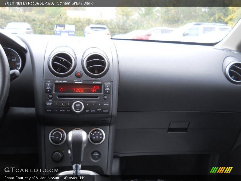 Gotham Gray / Black 2010 Nissan Rogue SL AWD