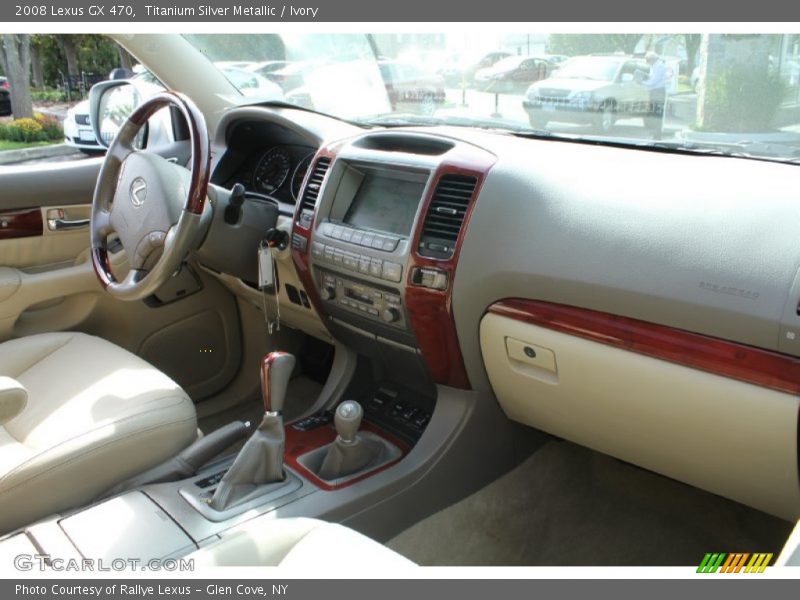 Titanium Silver Metallic / Ivory 2008 Lexus GX 470