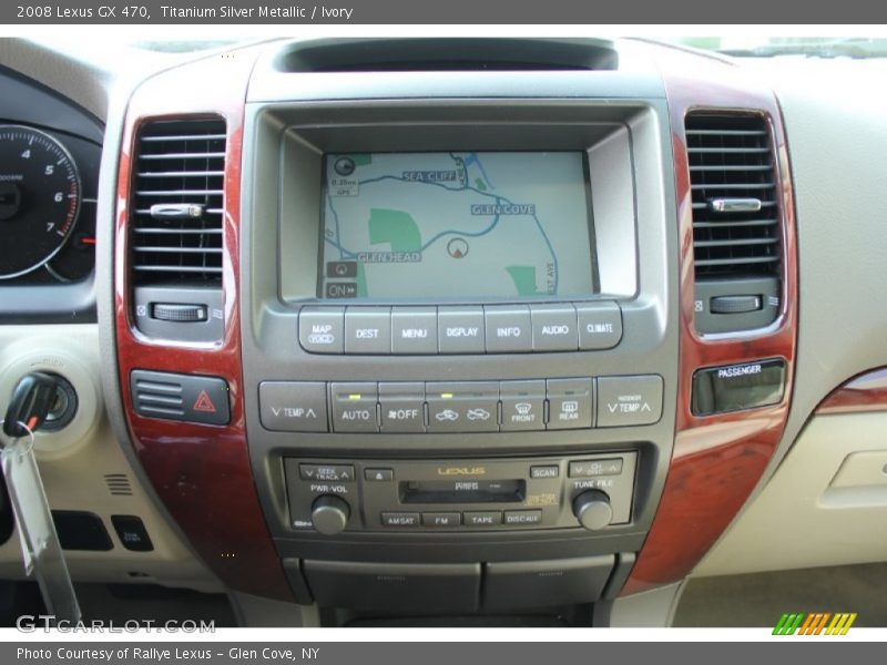 Titanium Silver Metallic / Ivory 2008 Lexus GX 470