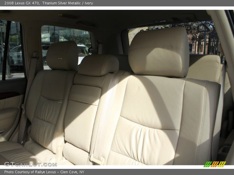 Titanium Silver Metallic / Ivory 2008 Lexus GX 470