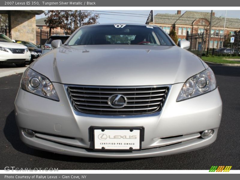 Tungsten Silver Metallic / Black 2007 Lexus ES 350