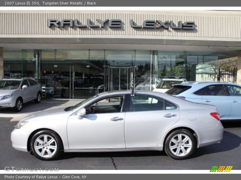 Tungsten Silver Metallic / Black 2007 Lexus ES 350