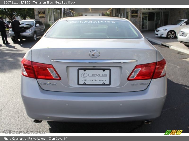 Tungsten Silver Metallic / Black 2007 Lexus ES 350