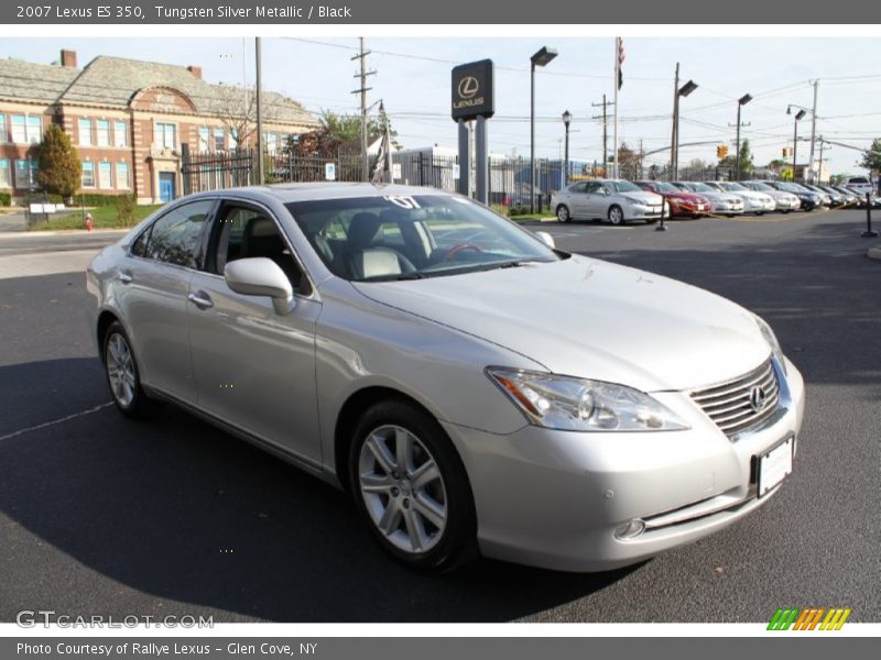 Tungsten Silver Metallic / Black 2007 Lexus ES 350