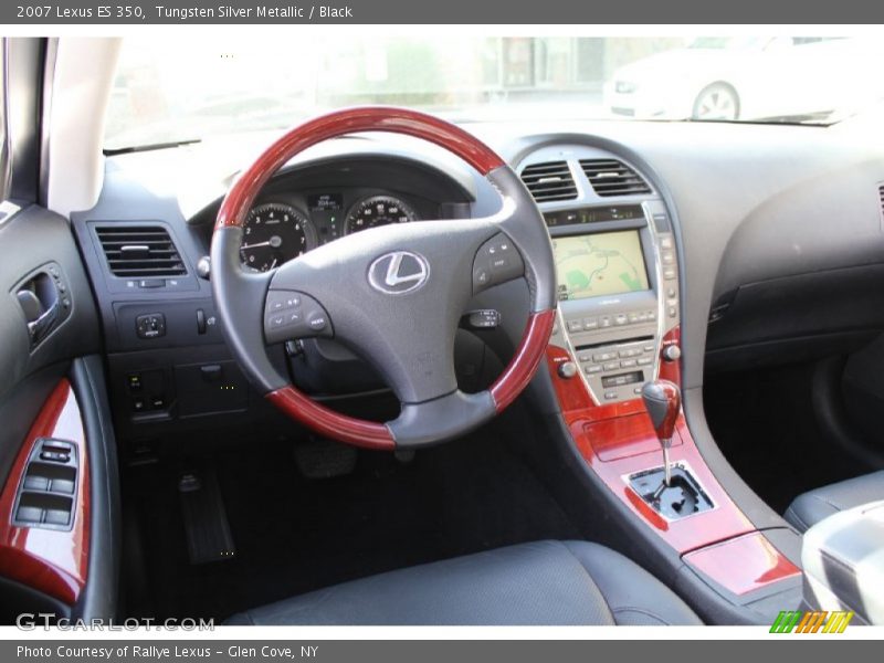 Tungsten Silver Metallic / Black 2007 Lexus ES 350