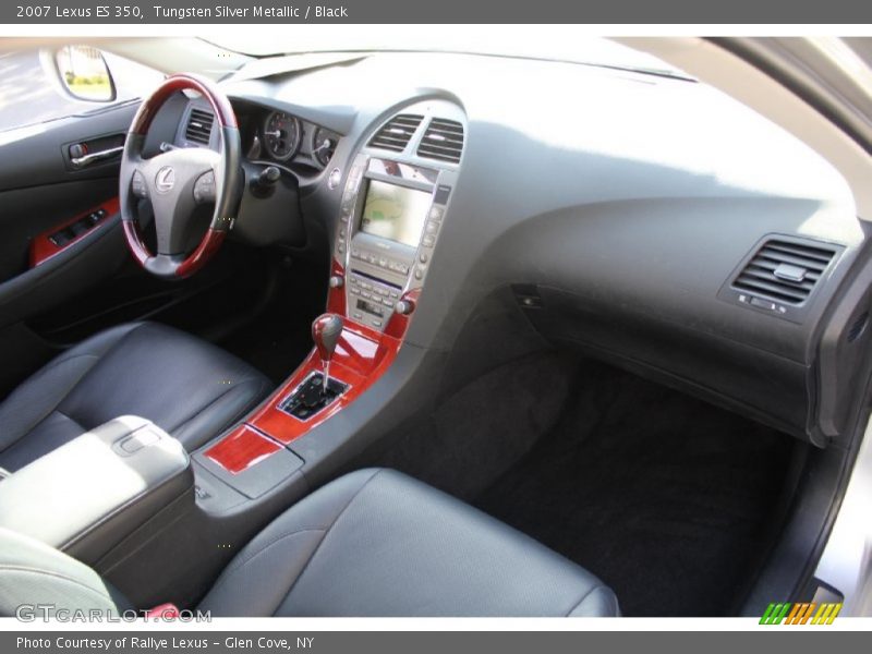 Tungsten Silver Metallic / Black 2007 Lexus ES 350