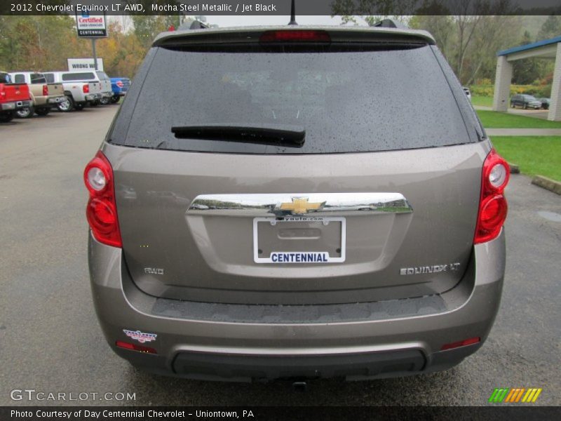 Mocha Steel Metallic / Jet Black 2012 Chevrolet Equinox LT AWD