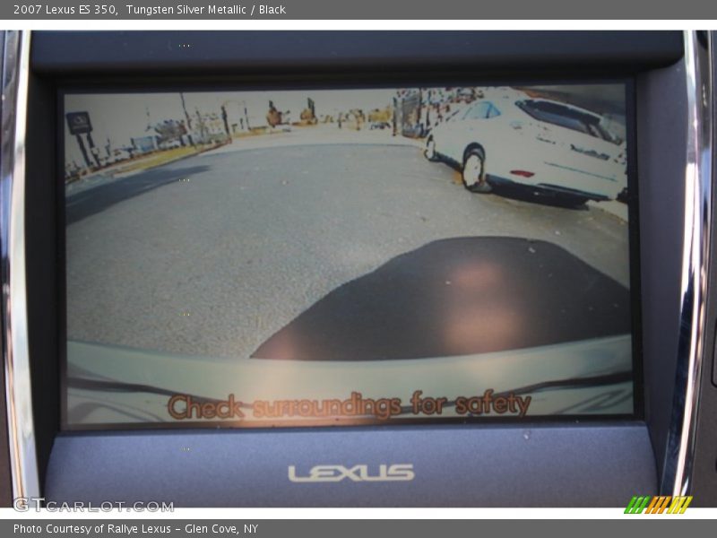 Tungsten Silver Metallic / Black 2007 Lexus ES 350