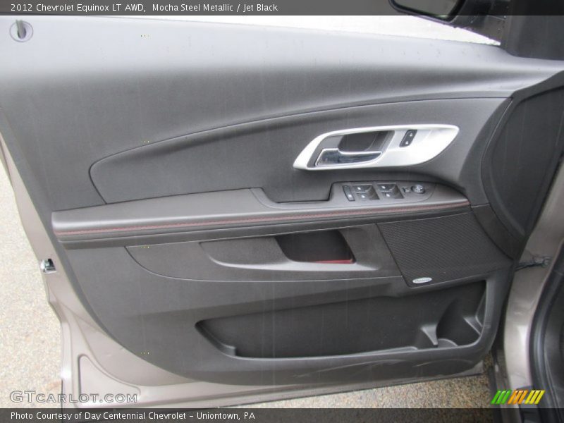 Mocha Steel Metallic / Jet Black 2012 Chevrolet Equinox LT AWD