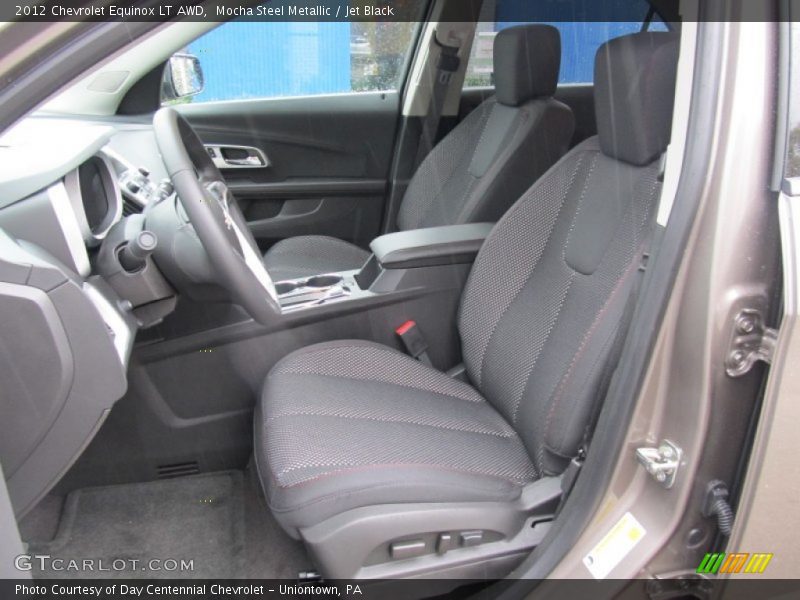 Mocha Steel Metallic / Jet Black 2012 Chevrolet Equinox LT AWD