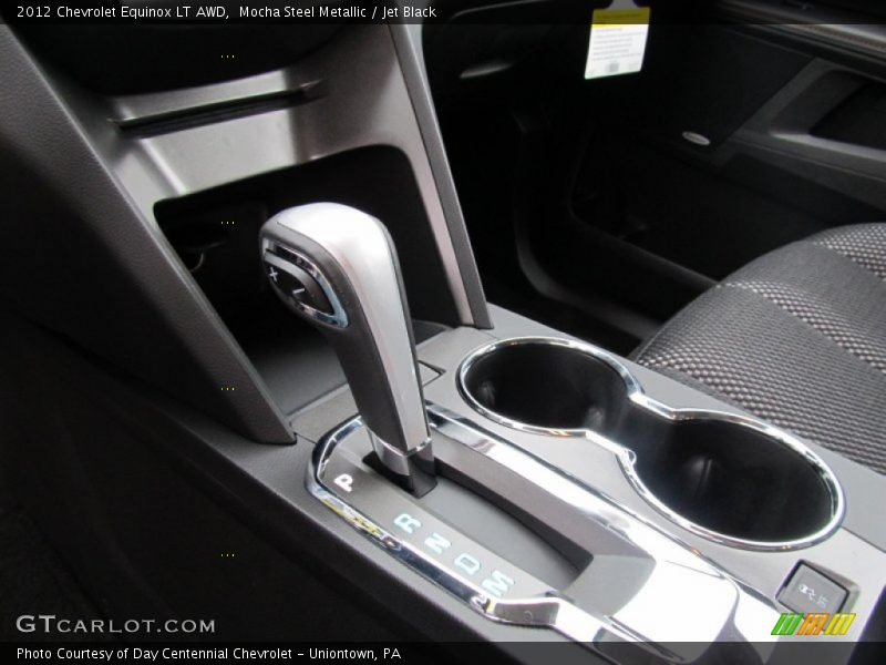 Mocha Steel Metallic / Jet Black 2012 Chevrolet Equinox LT AWD