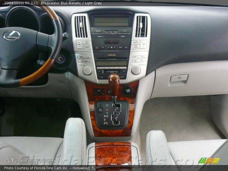 Breakwater Blue Metallic / Light Gray 2004 Lexus RX 330