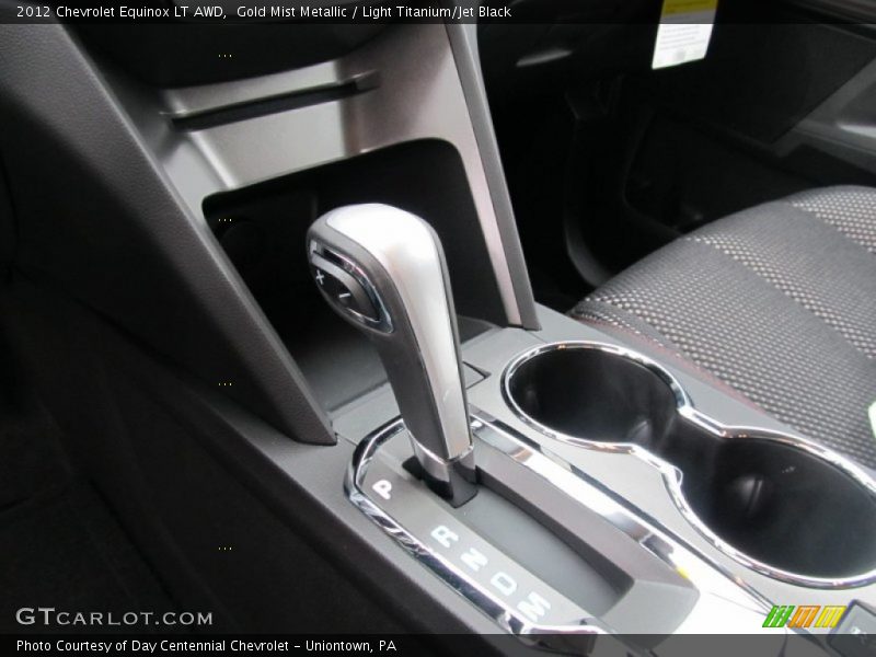 Gold Mist Metallic / Light Titanium/Jet Black 2012 Chevrolet Equinox LT AWD