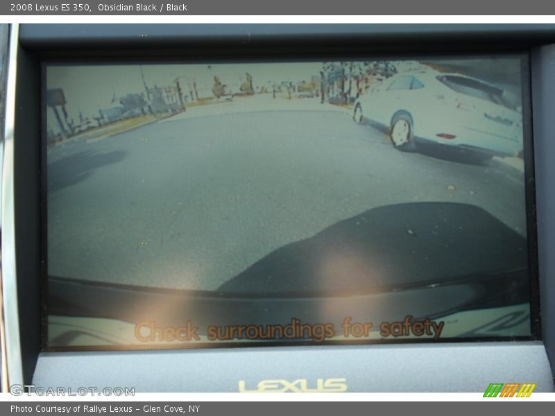 Obsidian Black / Black 2008 Lexus ES 350