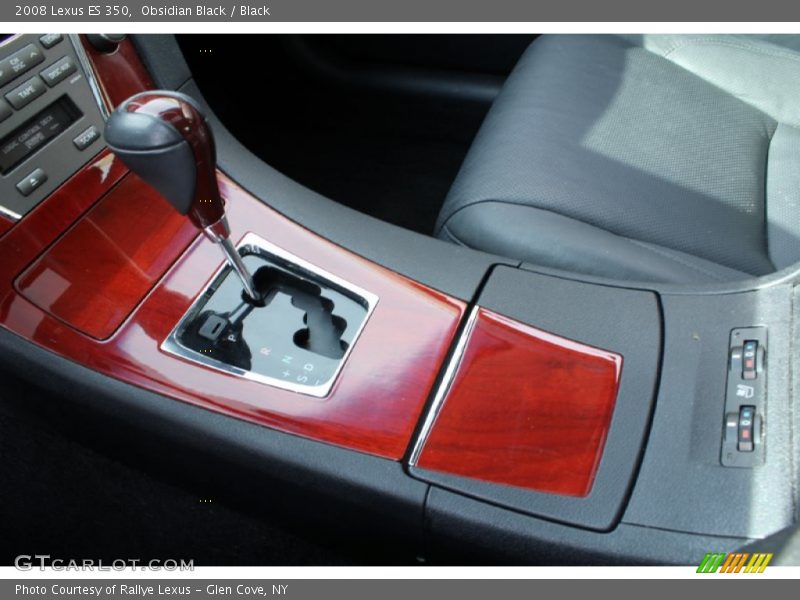 Obsidian Black / Black 2008 Lexus ES 350