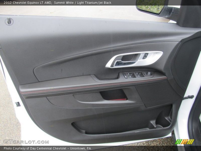 Summit White / Light Titanium/Jet Black 2012 Chevrolet Equinox LT AWD