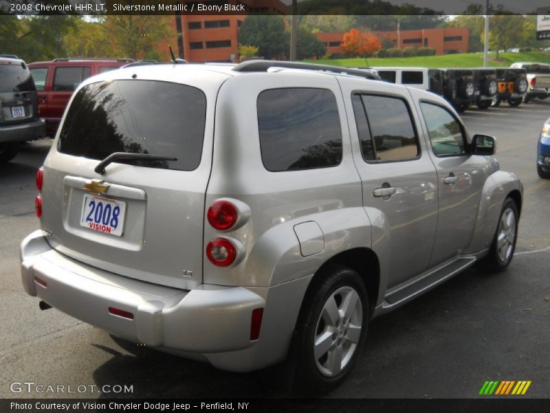 Silverstone Metallic / Ebony Black 2008 Chevrolet HHR LT