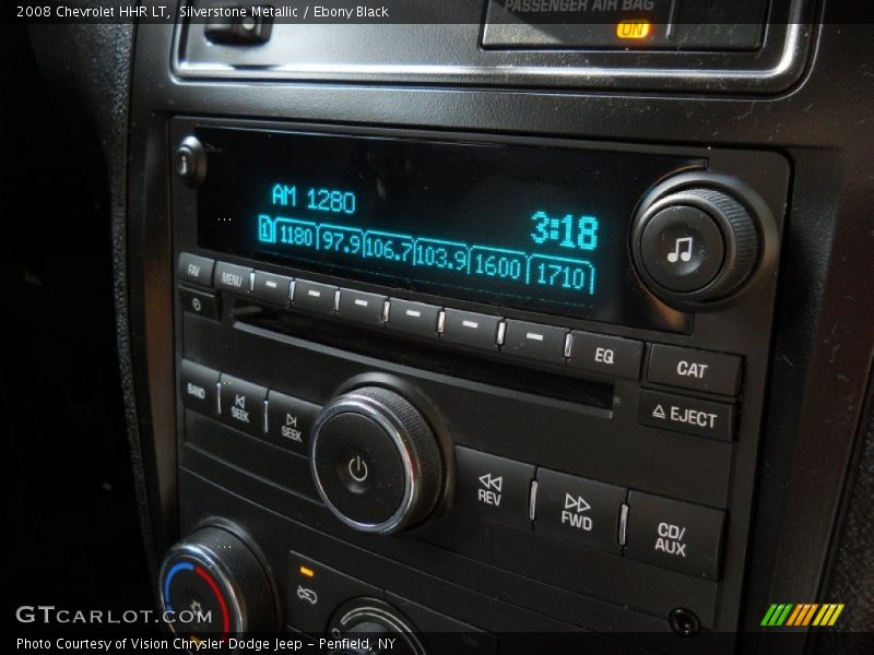 Silverstone Metallic / Ebony Black 2008 Chevrolet HHR LT