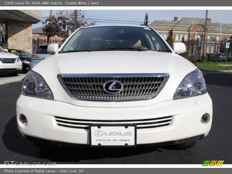 Crystal White / Ivory 2008 Lexus RX 400h AWD Hybrid