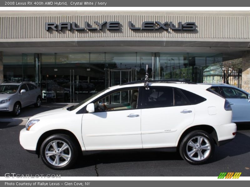 Crystal White / Ivory 2008 Lexus RX 400h AWD Hybrid