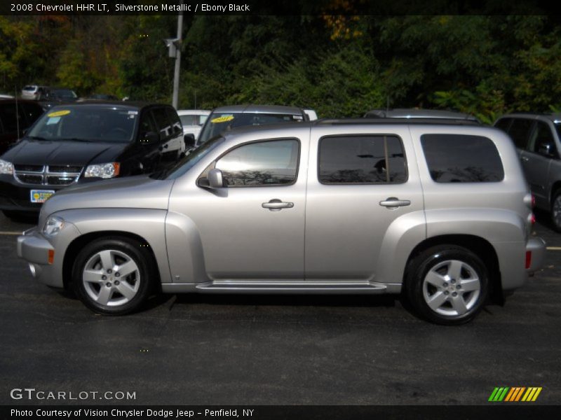 Silverstone Metallic / Ebony Black 2008 Chevrolet HHR LT