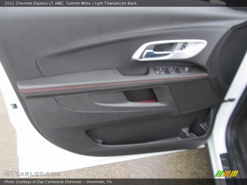 Summit White / Light Titanium/Jet Black 2012 Chevrolet Equinox LT AWD
