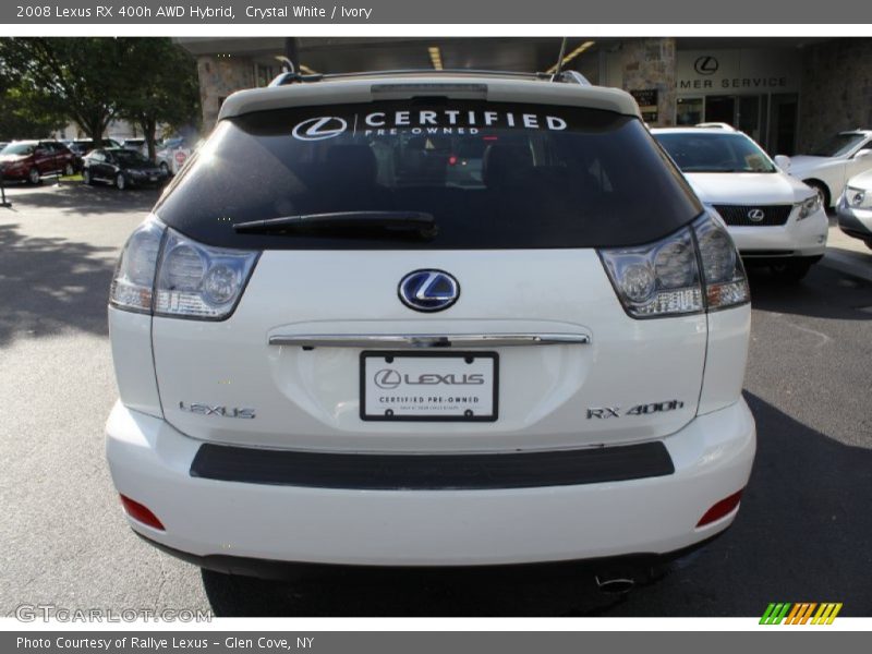 Crystal White / Ivory 2008 Lexus RX 400h AWD Hybrid