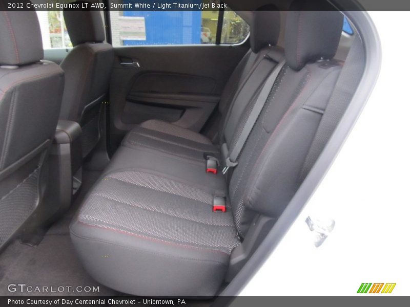 Summit White / Light Titanium/Jet Black 2012 Chevrolet Equinox LT AWD