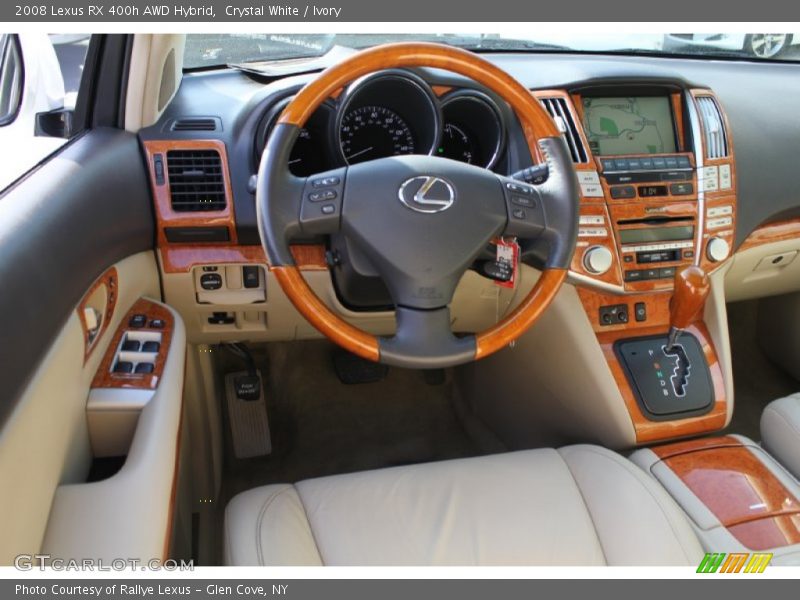 Crystal White / Ivory 2008 Lexus RX 400h AWD Hybrid