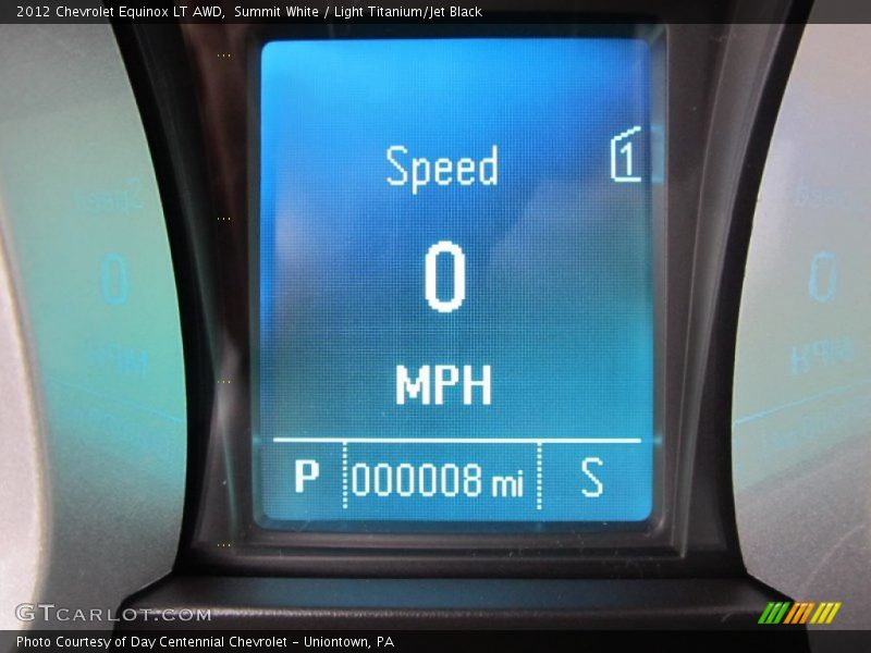 Summit White / Light Titanium/Jet Black 2012 Chevrolet Equinox LT AWD