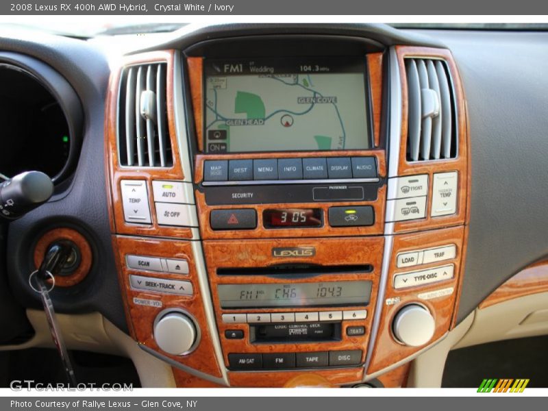 Crystal White / Ivory 2008 Lexus RX 400h AWD Hybrid