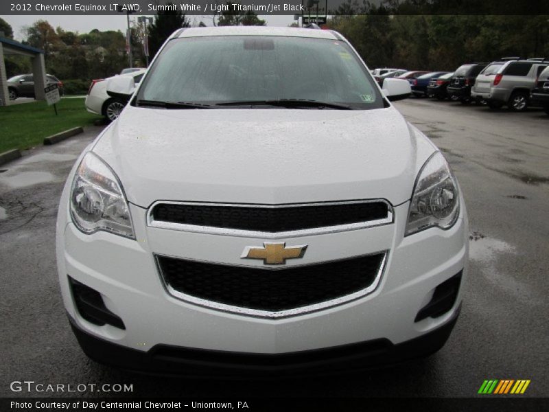 Summit White / Light Titanium/Jet Black 2012 Chevrolet Equinox LT AWD