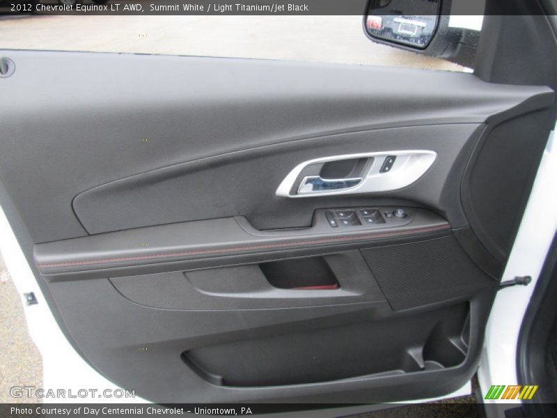 Summit White / Light Titanium/Jet Black 2012 Chevrolet Equinox LT AWD