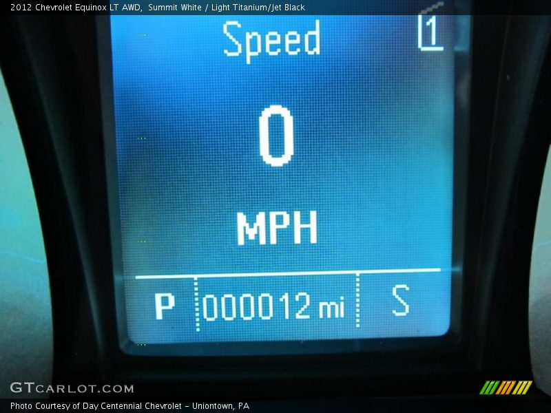 Summit White / Light Titanium/Jet Black 2012 Chevrolet Equinox LT AWD