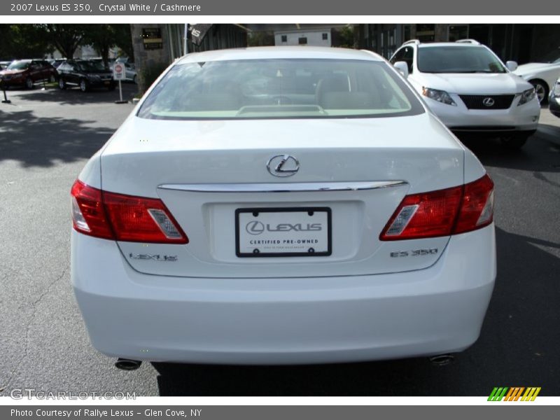 Crystal White / Cashmere 2007 Lexus ES 350