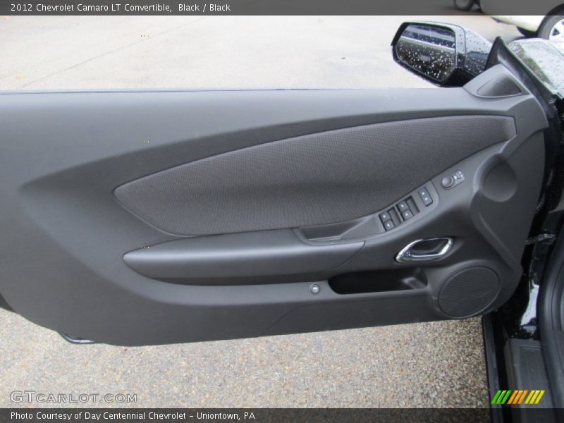 Door Panel of 2012 Camaro LT Convertible