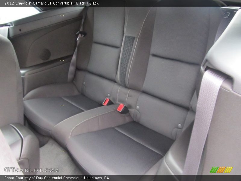  2012 Camaro LT Convertible Black Interior