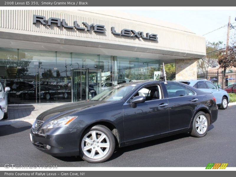 Smoky Granite Mica / Black 2008 Lexus ES 350